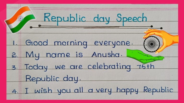 Republic Day English Speech 1