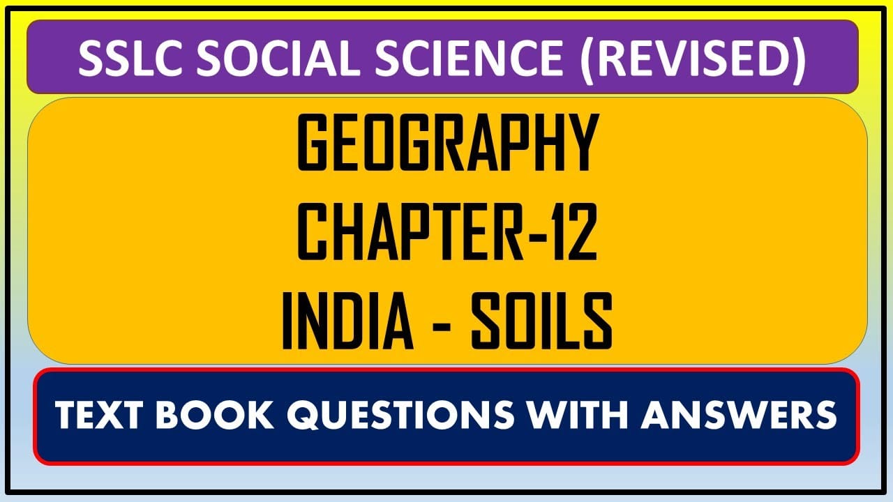 10th ss 12 india soils